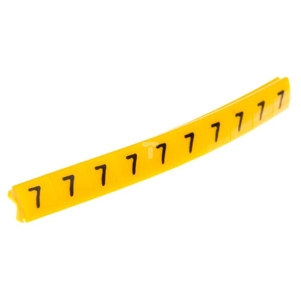 Oznacznik do złączek EZ-6/7 żółty R34RR-02050100900 /100szt./