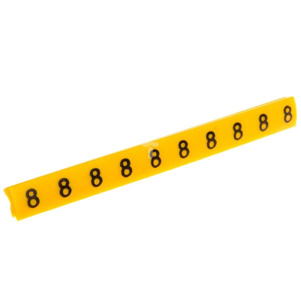 Oznacznik do złączek EZ-6/8 żółty R34RR-02050101000 /100szt./