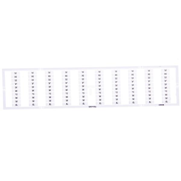 Oznaczniki WMB 10x 31-40 793-4505 /5szt./