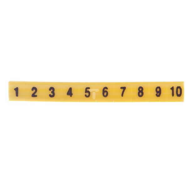 Oznacznik do złączek EZ-5/1-10 żółty R34RR-02050301200 /100szt./