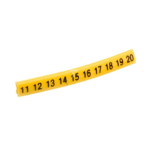 Oznacznik do złączek EZ-5/11-20 żółty R34RR-02050301300 /100szt./