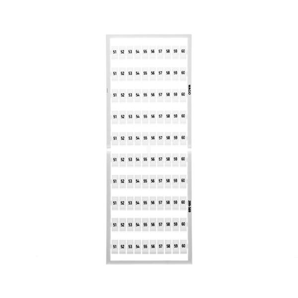 Ramka z oznacznikami 10x 51-60 209-569 /5szt./