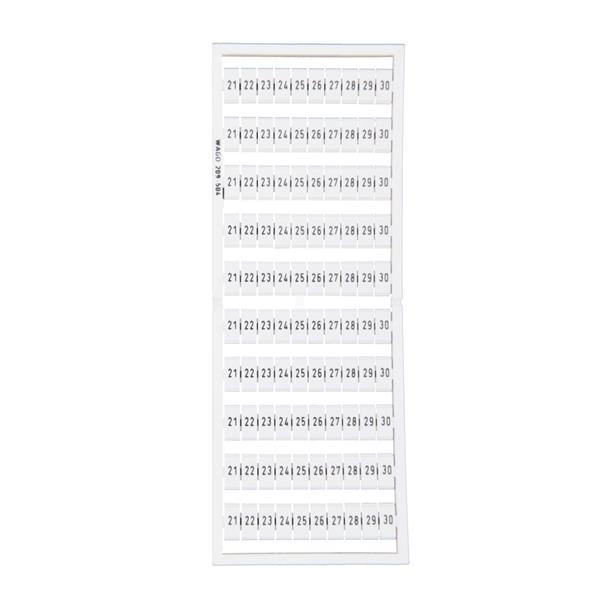Ramka z oznacznikami 10x 21-30 209-504 /5szt./