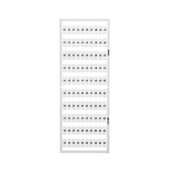 Ramka z oznacznikami 1x 401-500 209-512 /5szt./