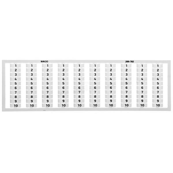 Ramka z oznacznikami 10x 1-10 209-702 /5szt./