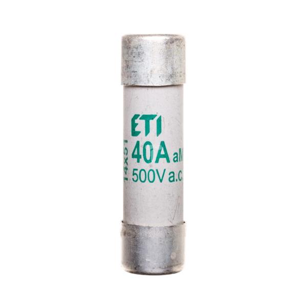 Wkładka bezpiecznikowa cylindryczna 14x51mm 40A aM 500V CH14 002631017