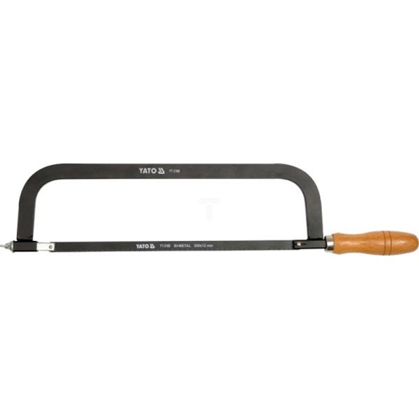 Piła do metalu 300 mm z drewnianą rączką YT-3160
