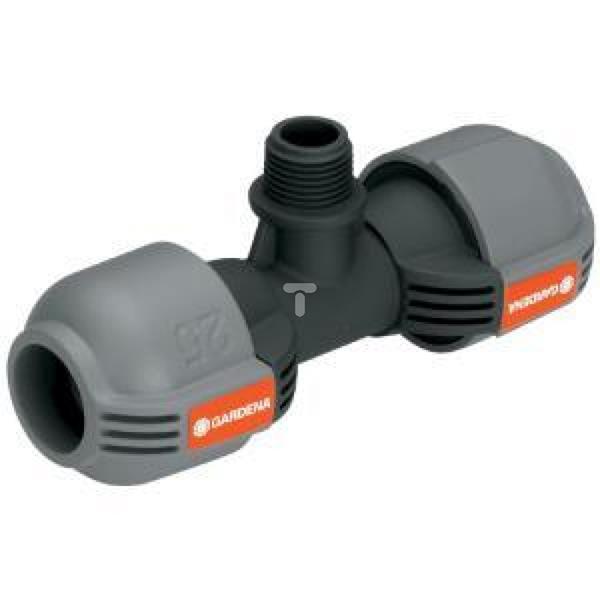 Rozdzielacz T 25 mm x 1/2 cala - GZ Sprinklersystem Gardena 2786-20