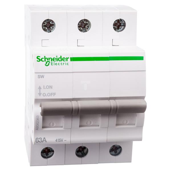 Rozłącznik modułowy 63A 3P SW-63-3 A9S62363