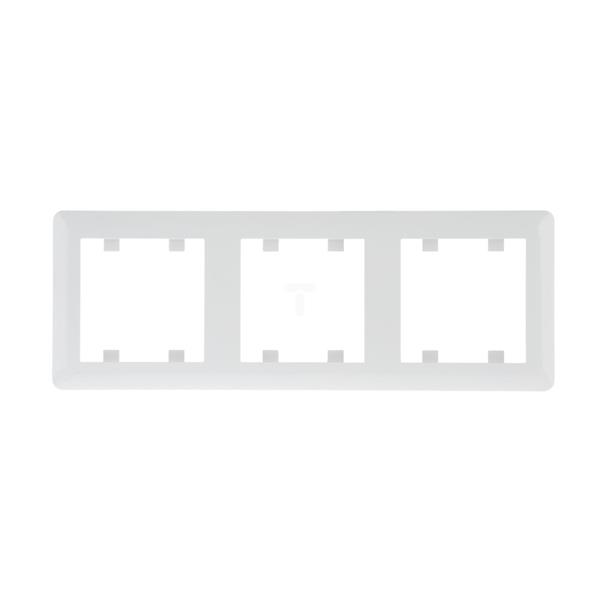 LUMINA2 Ramka potrójna pionowa biała WL5130
