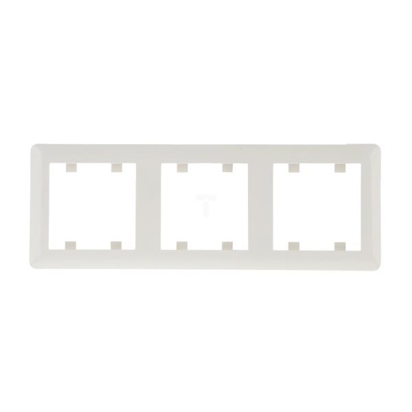 LUMINA2 Ramka potrójna pionowa kremowa WL5131