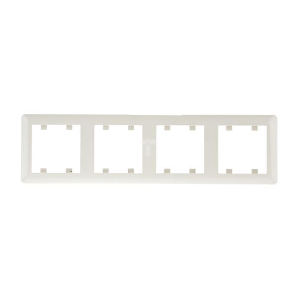 LUMINA2 Ramka poczwórna pionowa kremowa WL5141