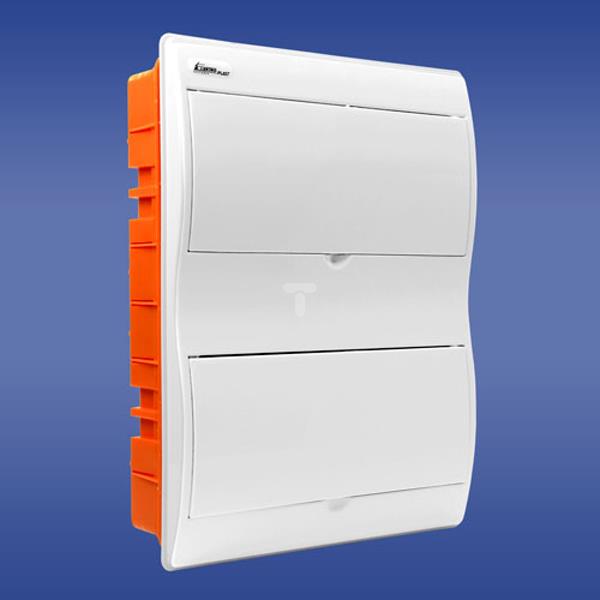Rozdzielnica modułowa 2x12 podtynkowa IP40 RP-24/B  Fala  (N+PE) 8.15