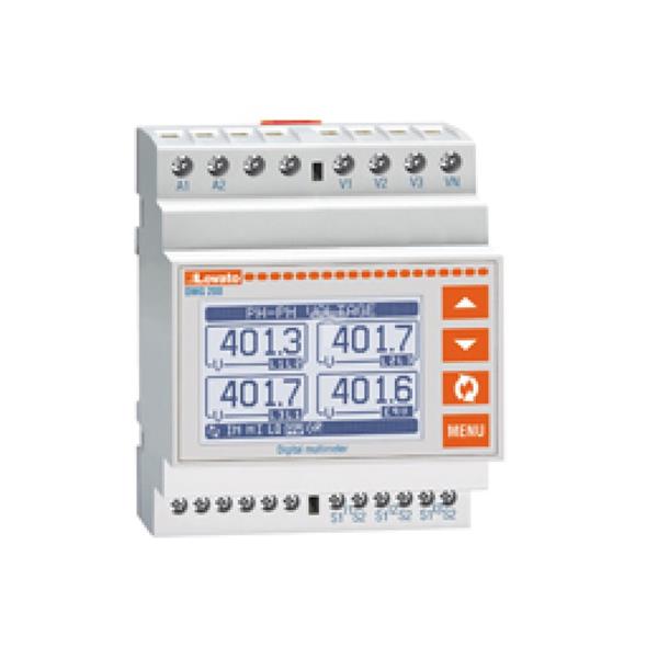 Miernik cyfrowy wielofunkcyjny z analizą harmonicznych modułowy 128x80 pikseli 100-240VAC / 110-250VDC DMG200L01