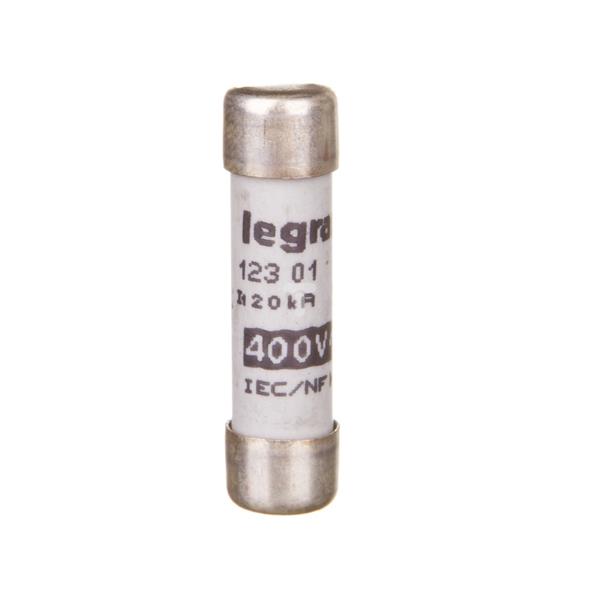 Wkładka bezpiecznikowa cylindryczna 8,5x31,5mm 1A gG 400V 012301 /10szt./