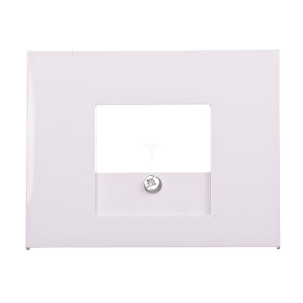 K.1 Element centralny do gniazda ładowania USB, TAE i głośnikowego śnieżnobiały 10357009