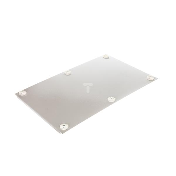 Osłona metalowa pełna 500x400mm stal BPZ-FP-400/500-BL 119231