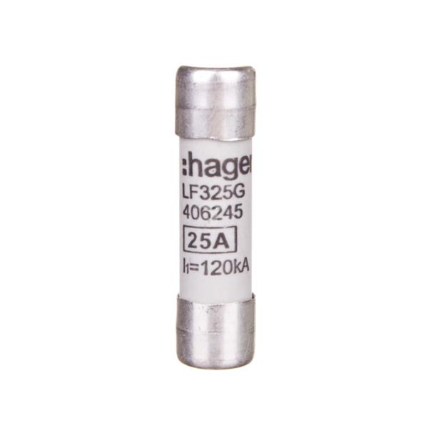 Wkładka bezpiecznikowa BiWtz cylindryczna 10x38mm 25A gG 400V AC LF325G /10szt./