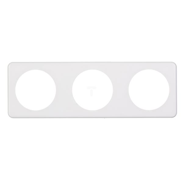 Berker Integro Classic Ramka potrójna pionowa śnieżnobiała 09181919