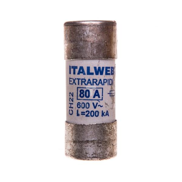 Wkładka bezpiecznikowa cylindryczna 22x58mm 80A aR 690V CH22UQ 002645023
