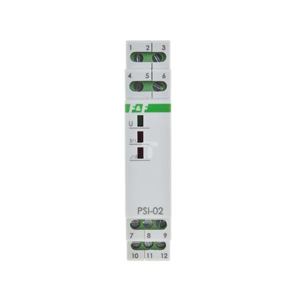 Przetwornik sygnału CIĄGŁY-IMPULS 24V AC/DC 2Z 8A PSI-02 24V