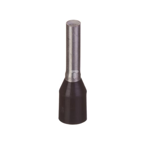 Końcówka tulejkowa izolowana 1,5mm2 czarna 216-204 /1000szt./