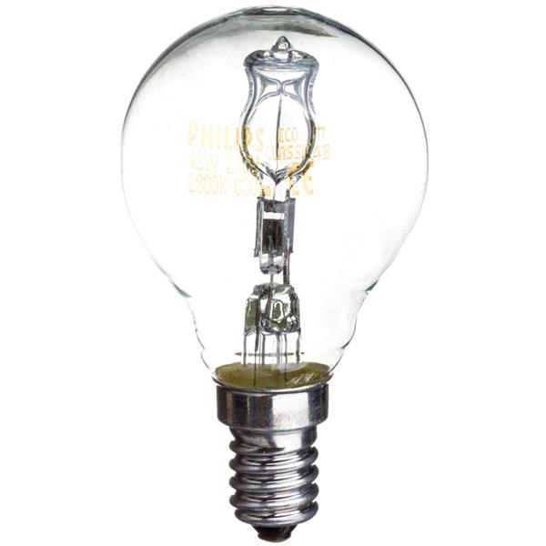 Żarówka halogenowa 42W E14 230V 80mm przeźroczysta EcoClassic Globe 8727900831481