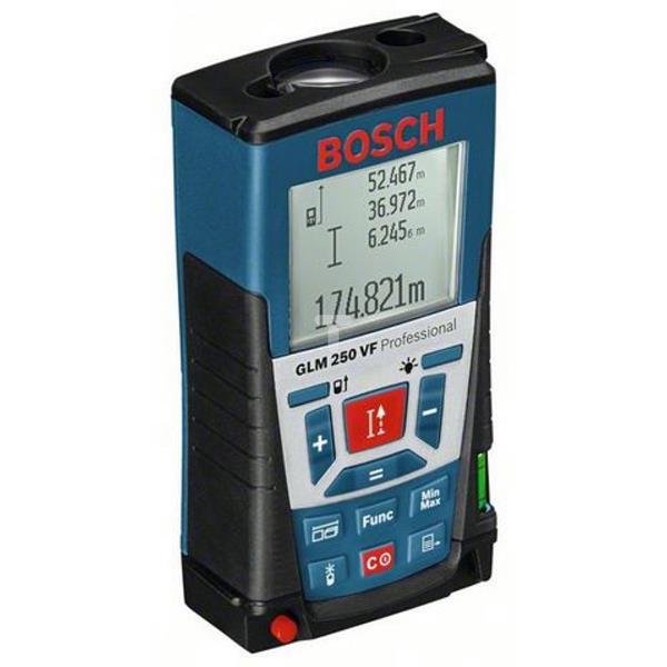 Dalmierz laserowy 0,05-250m IP54 GLM 250 VF 0601072100