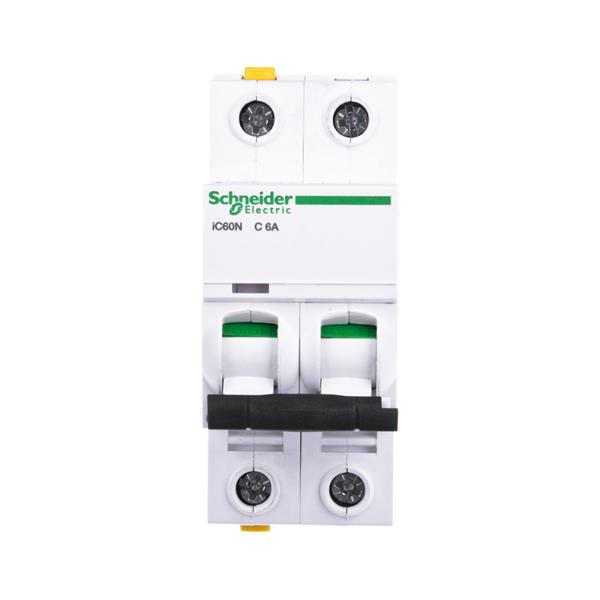 Wyłącznik nadprądowy 2P C 6A 6kA AC iC60N A9F04206