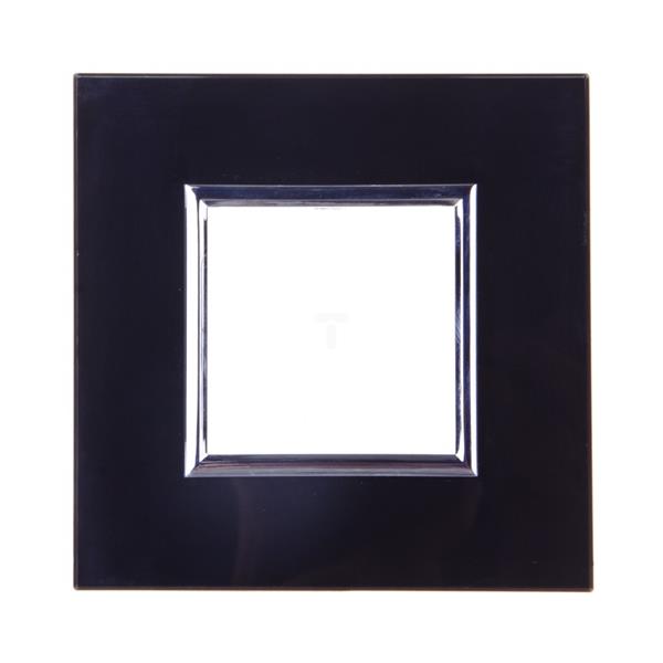 DANTE Ramka pojedyncza szklana BLACK GLASS 4509181