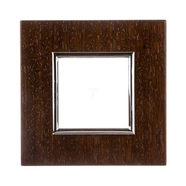 DANTE Ramka pojedyncza drewniana WENGE 4523381