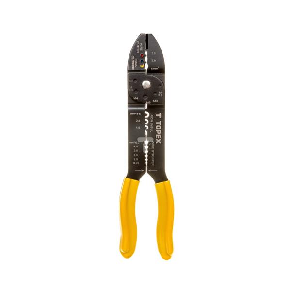 Szczypce do zaciskania końcówek izolowanych i nieizolowanych 0.75 - 6  mm 32D410