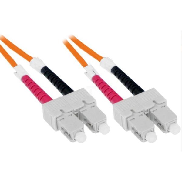 Kabel krosowy światłowodowy SCduplex PC MM OM2 50um 5m 21.99.9905