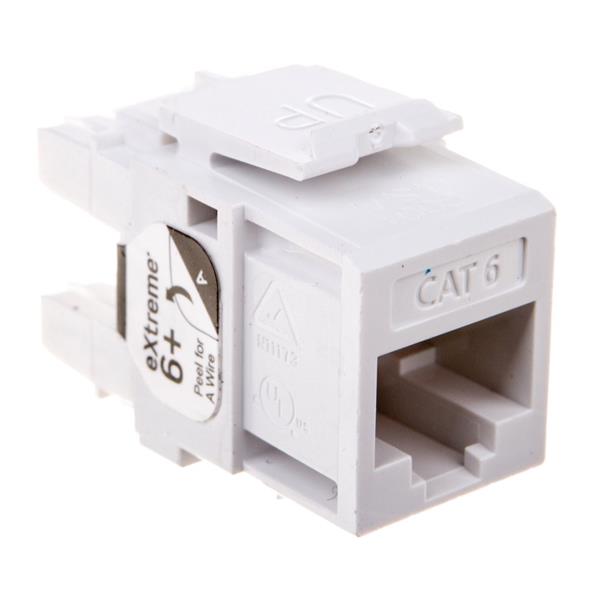 Wkład RJ45 KeyStone UTP Kat 6+ NSJ6BK