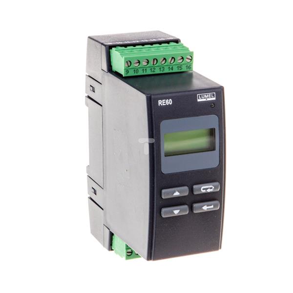 Regulator temperatury na szynę wejście PT100 0-250st.C wyjście główne przekaźnikowe wyjście alarmowe 2 przekaźniki zasilanie 230
