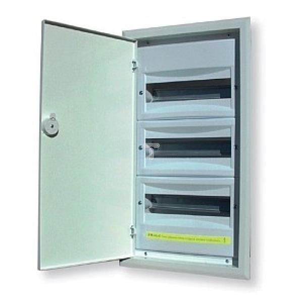 Rozdzielnica modułowa 4x12 podtynkowa /dzwi metal/ IP20 ERP12-4 DIDO 001101206