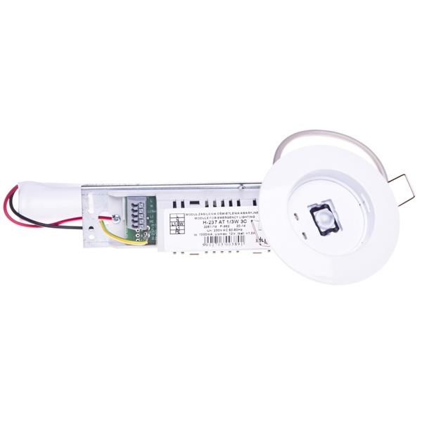 Oprawa awaryjna LED 3W 3h IP20 Ikl. jednozadaniowa OWA AREA AT 3C autotest 8708