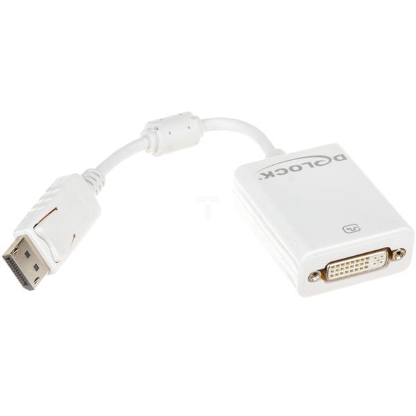 Adapter DisplayPort (M) - DVI-I (24+5) (F) DUAL LINK