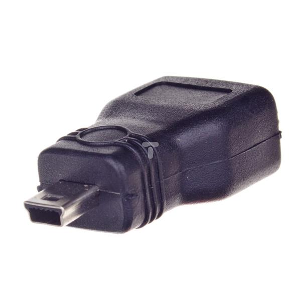 Adapter USB-A (F) - mini USB (M)