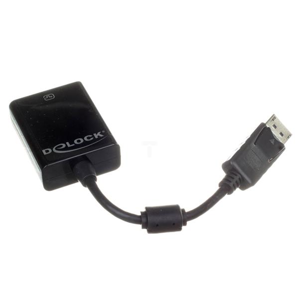 Adapter DisplayPort (M) - DVI-I(24+5) (F) DUAL LINK 20cm