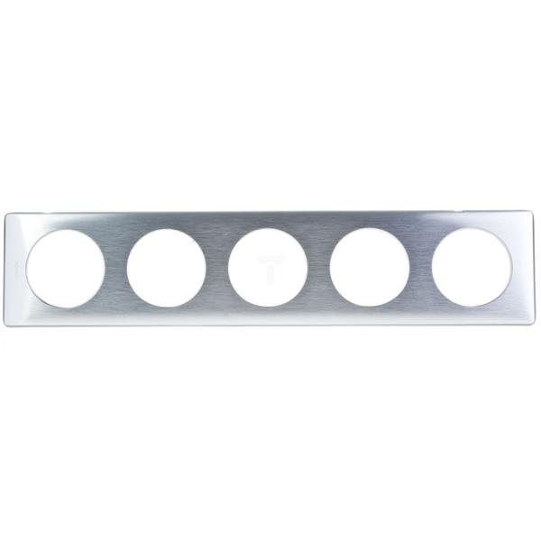 CELIANE Ramka pięciokrotna uniwersalna aluminium 068930
