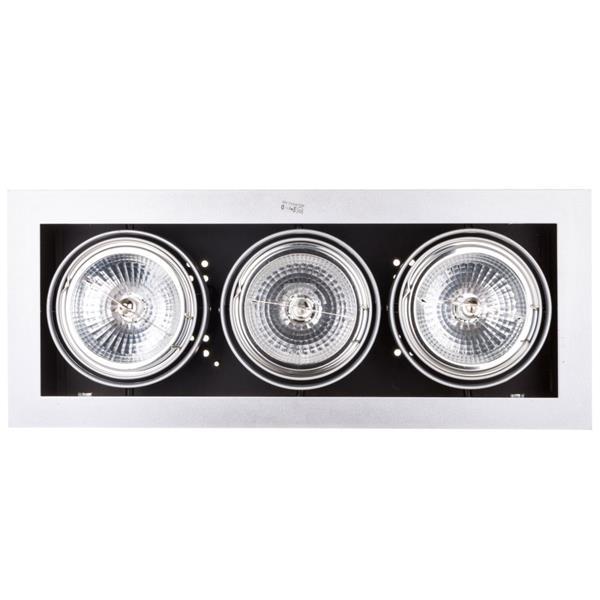 Oprawa downlight 3x50W G53 12V IP20 MATEO DLP-350-GR 04962