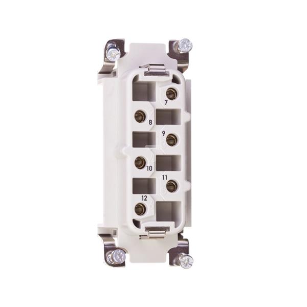 Wkład złącza 6P+PE żeński 35A 500V EPIC H-BS 6 BS 7-12 10171600