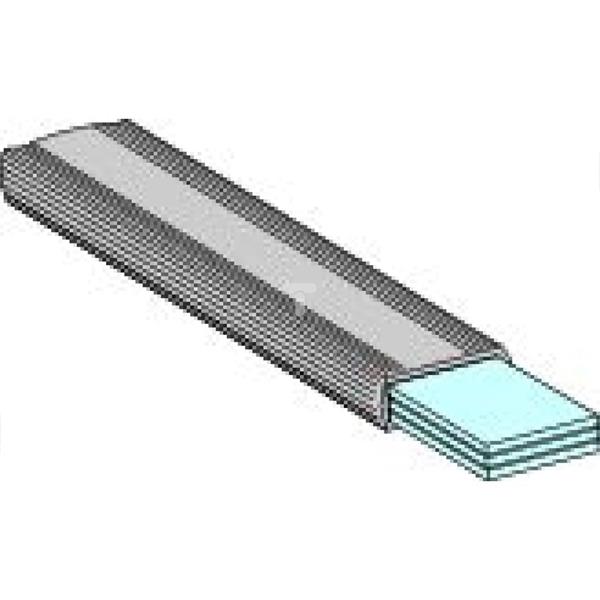 Szyna elastyczna izolowana 580A 1,8m 32x6mm 04752