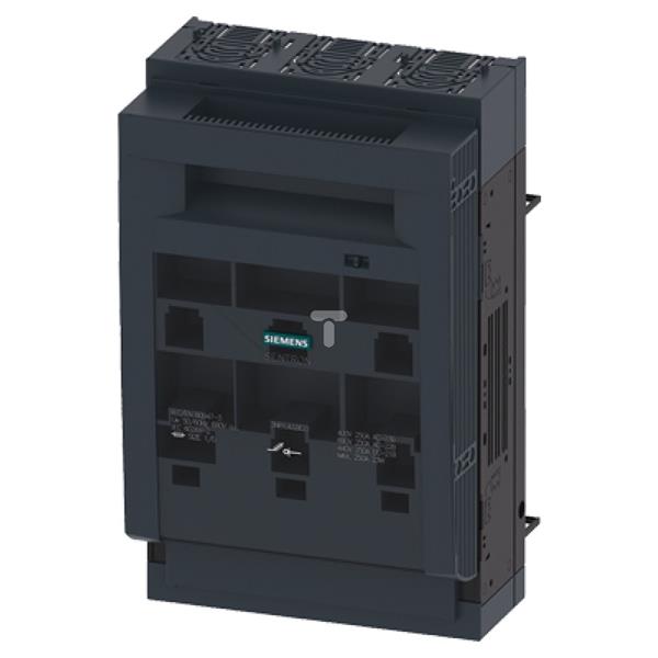Rozłącznik bezpiecznikowy 3P 250A NH1 do montażu na szynach 60mm 3NP1143-1BC10