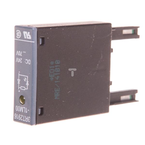 Układ tłumiący dioda 24-70V DC ze wkaźnikiem LED S00 3RT2916-1LM00