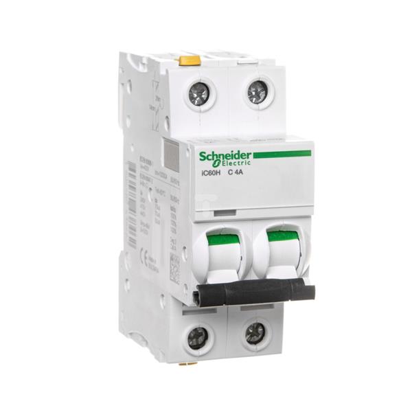 Wyłącznik nadprądowy 2P C 4A 10kA AC iC60H A9F07204