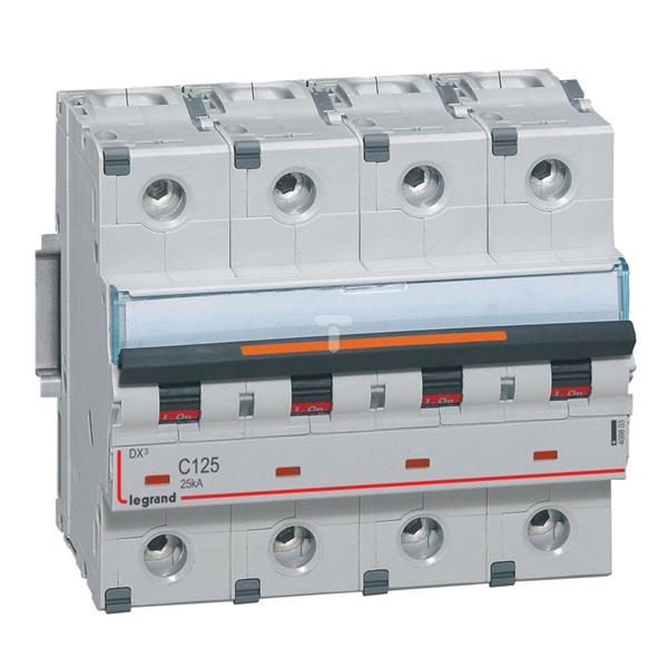 Wyłącznik nadprądowy 4P C 125A 25kA S324 DX3 409803