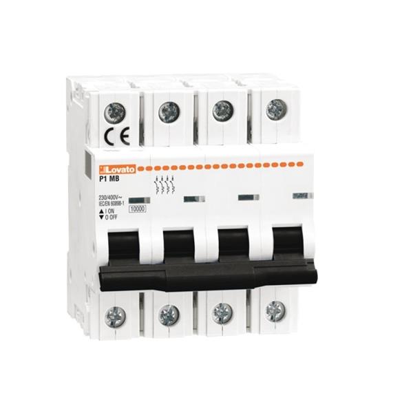 Wyłącznik nadprądowy  4P C 32A 10kA P1MB4PC32