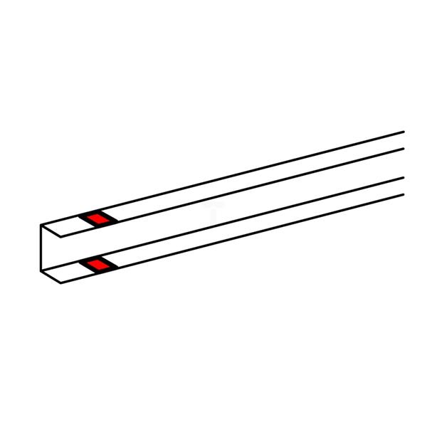 Osłona połączenia podstawy kanału 50/65 DLP Alu 011166